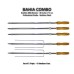 Bahia Combo - Set of 5 Brazilian Skewers - Professional Grade Bahia Combo - Set of 5 Brazilian Skewers - Professional Grade