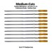 Medium Cuts - Set of 10 Brazilian Skewers - Professional Grade