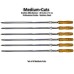 Medium Cuts - Set of 6 Brazilian Skewers - Professional Grade