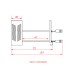 Rotisserie System for Brazilian BBQ - 13 Skewers Rotisserie System for Brazilian BBQ - 13 Skewers