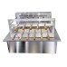 Brazilian Charcoal Grill with Firebox - 11 Skewers 