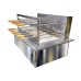 Brazilian Charcoal Grill with Firebox - 11 Skewers 
