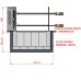 Brazilian Charcoal Grill with Firebox - 7 Skewers Brazilian Charcoal Grill with Firebox - 7 Skewers