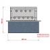 Brazilian Charcoal Grill with Firebox - 9 Skewers Brazilian Charcoal Grill with Firebox - 9 Skewers