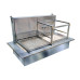 Double-Decker Griddle with 9 Skewers Rotisserie & Firebox Double-Decker Griddle with 9 Skewers Rotisserie & Firebox