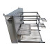 Double-Decker Griddle with 9 Skewers Rotisserie System