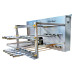 Double-Decker Griddle with 9 Skewers Rotisserie System