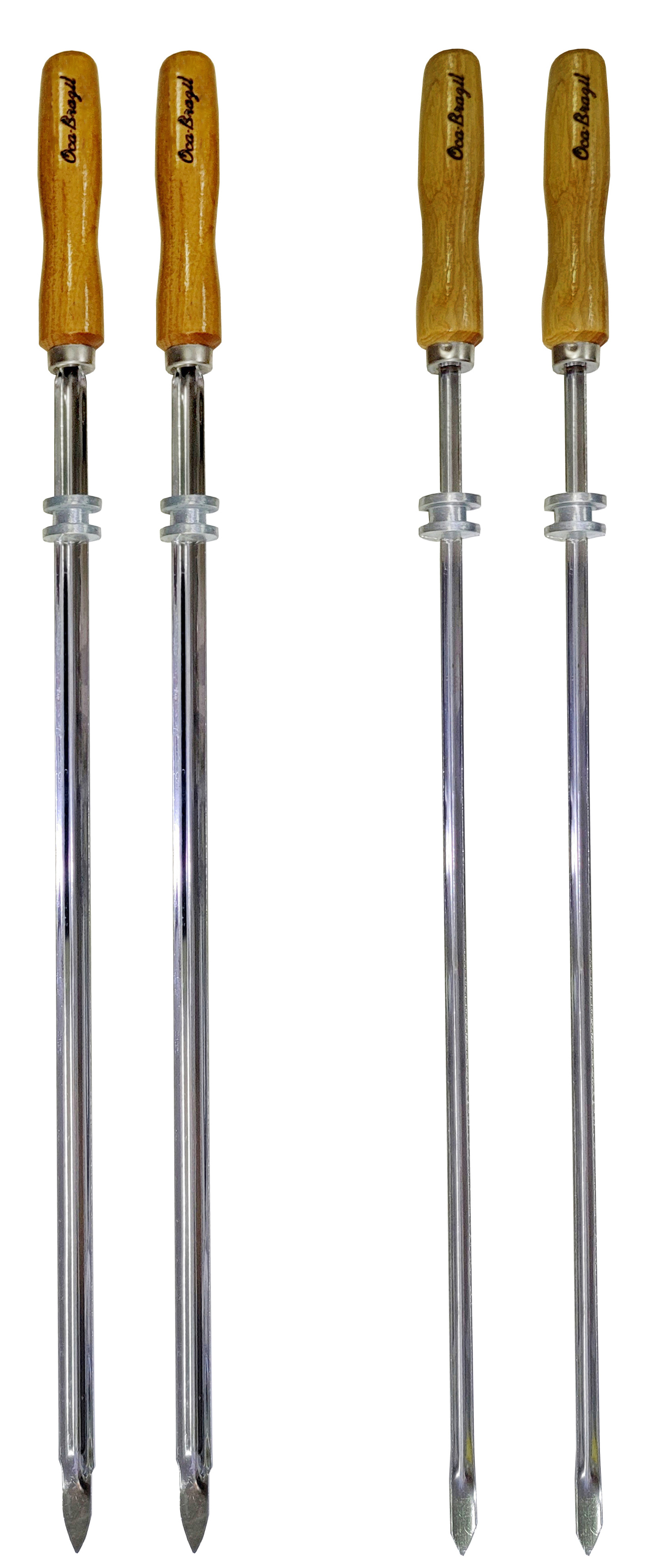 Rio Combo - Set of 4 Brazilian Skewers - Professional Grade