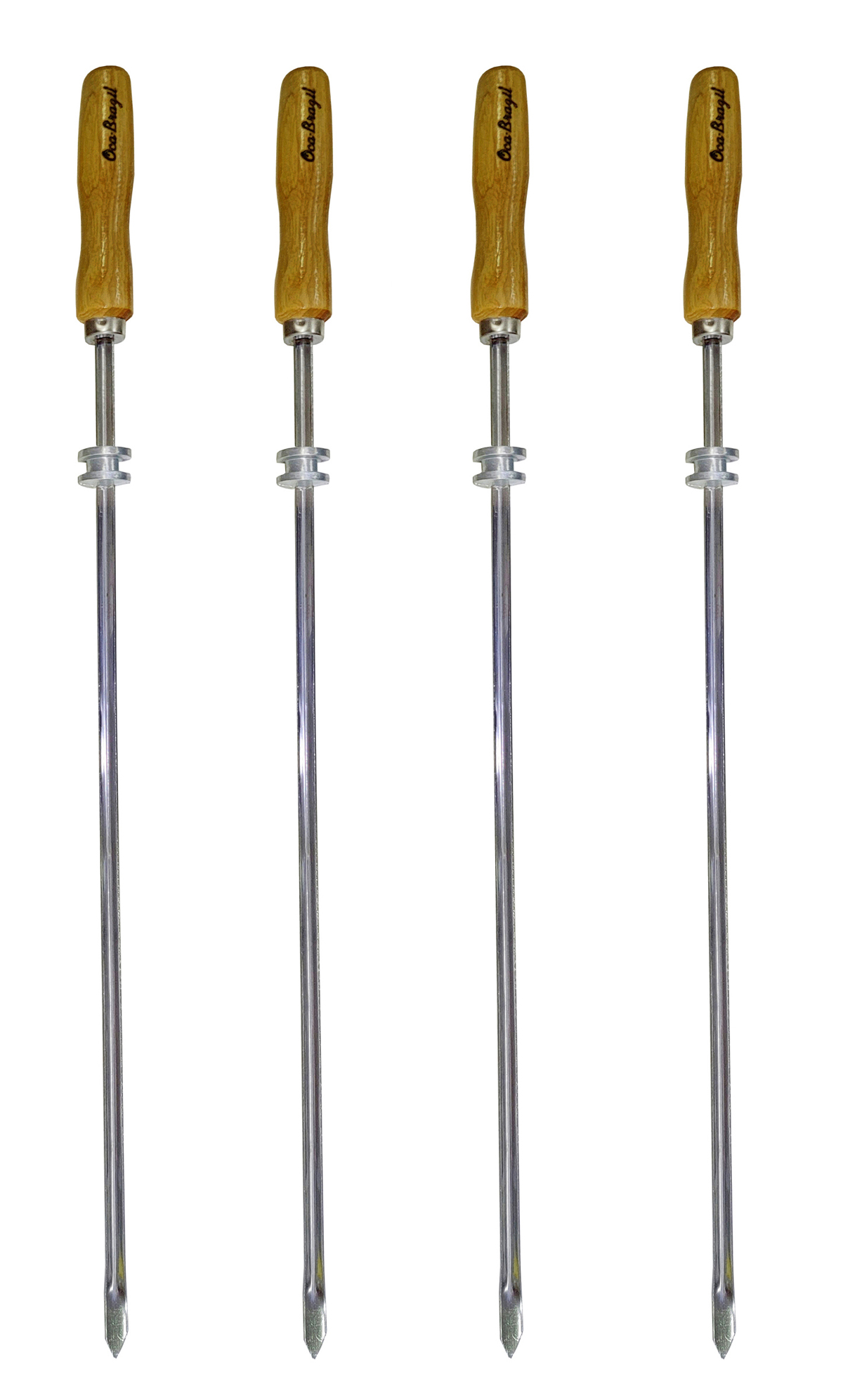 Small Cuts - Set of 4 Brazilian Skewers - Professional Grade