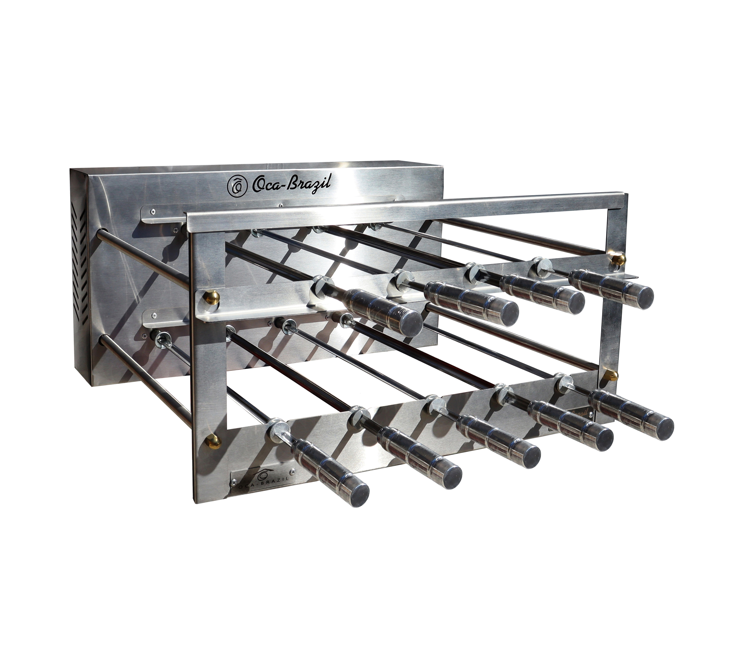 Rotisserie System for Brazilian BBQ - 9 Skewers 